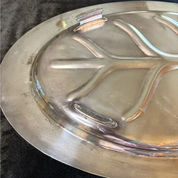 Vintage WM.A. Rogers Silver -Plated Meat Serving Plater - Picture 7 of 11